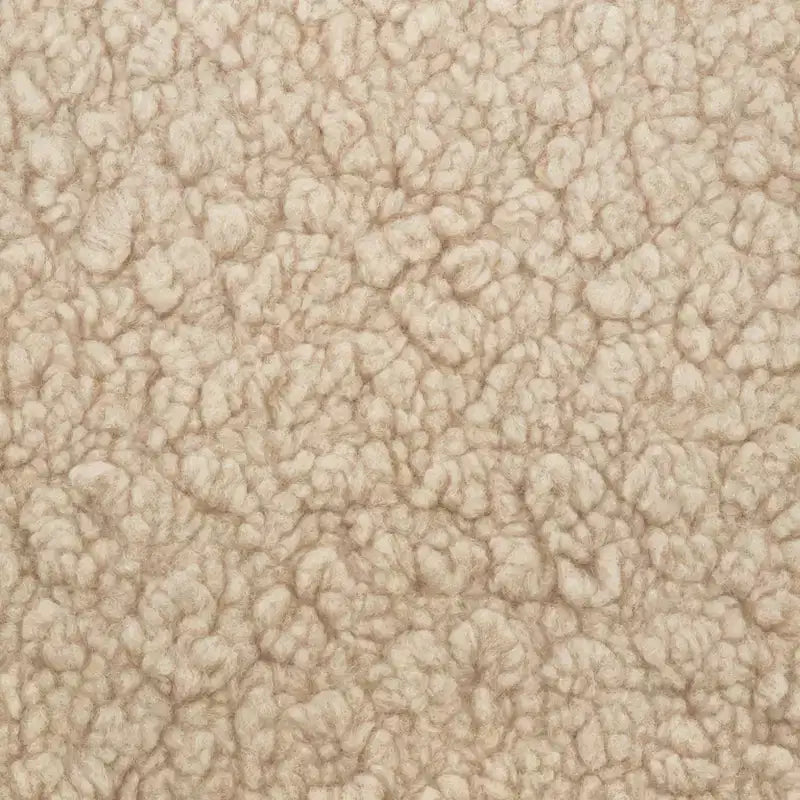 Pouf rotondo contenitore con coperchio sollevabile e piedini in legno a sfera