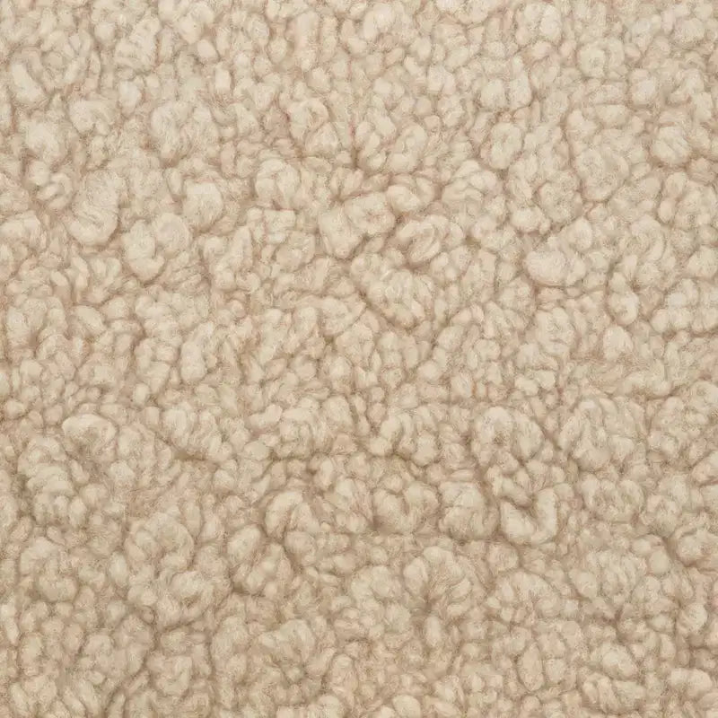 Pouf rotondo contenitore con coperchio sollevabile e piedini in legno a sfera
