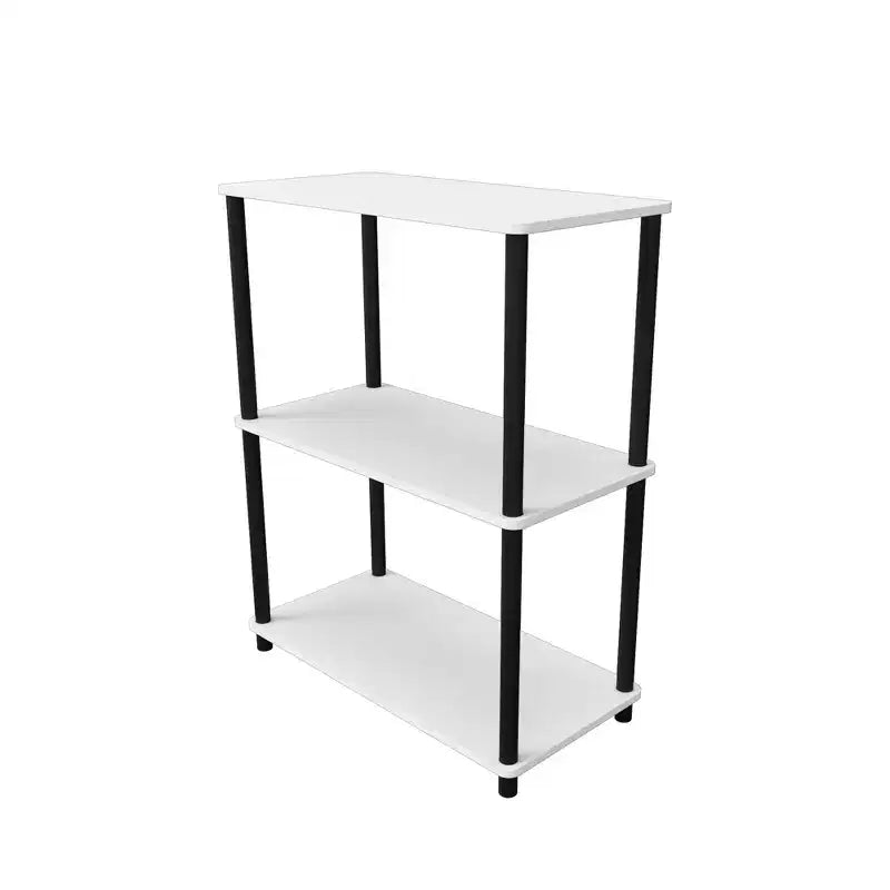 Scaffale a 3 Ripiani in Legno (60 cm L x 75 cm A x 30 cm P)