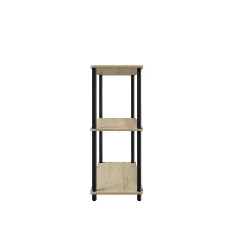 Scaffale a 3 Ripiani in Legno (60 cm L x 75 cm A x 30 cm P)