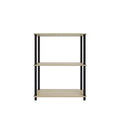 Homez 3 Tiers Wood Household Shelving Unit (23.54 in. W x 29.72 in. H x 11.73 in. D)