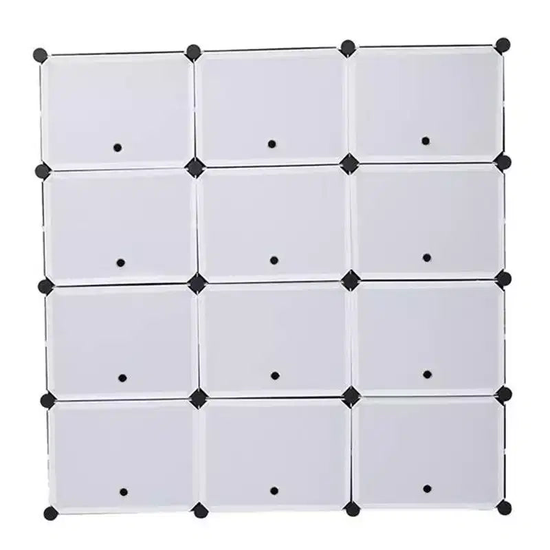 Scaffale modulare a cubo con cassetti