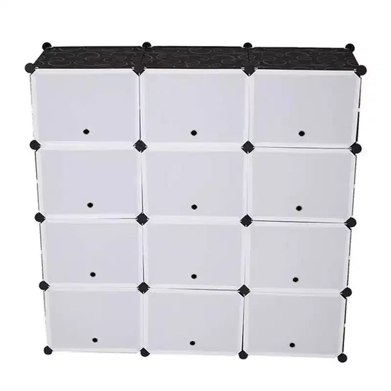 Scaffale modulare a cubo con cassetti