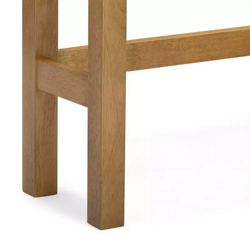 Pensile sopra WC con ante scanalate e gambe in legno massello
