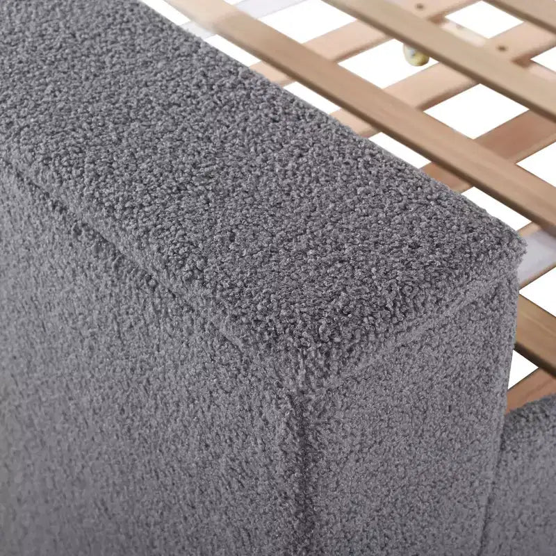 Divano Letto Imbottito con Letto Estraibile, Braccioli Contenitore e Audio Bluetooth