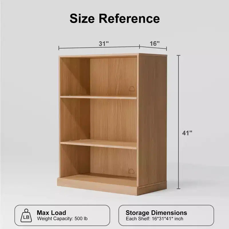 Mobiletto modulare in legno con ripiani a giorno – 104 cm A x 79 cm L x 41 cm P