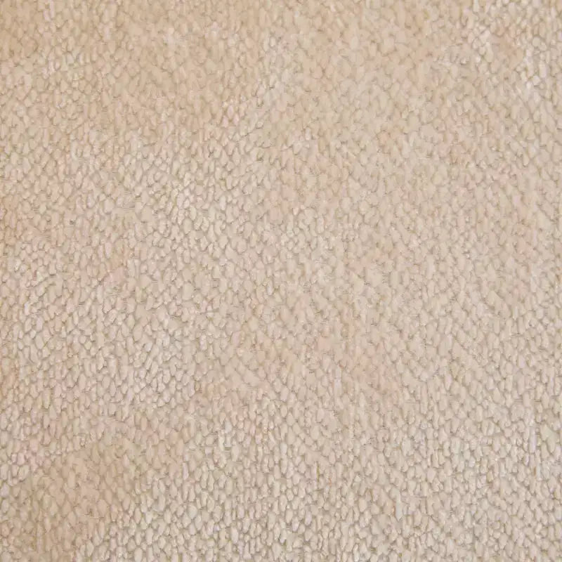 Divanetto Bouclé con Braccioli Quadrati Moderno da 77 Pollici con Base in Legno Massello