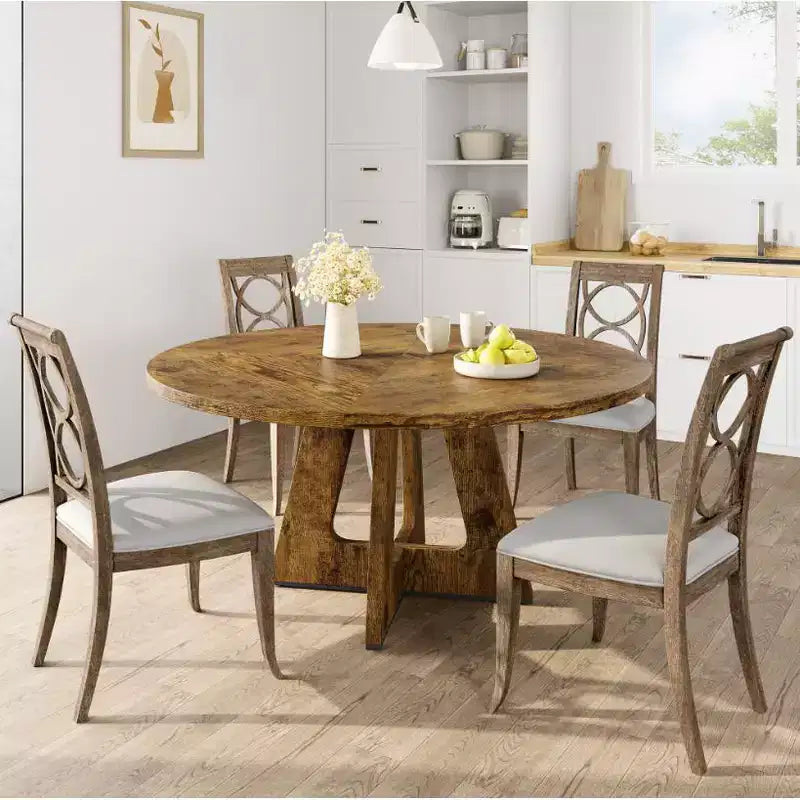 Round MDF Dining Table