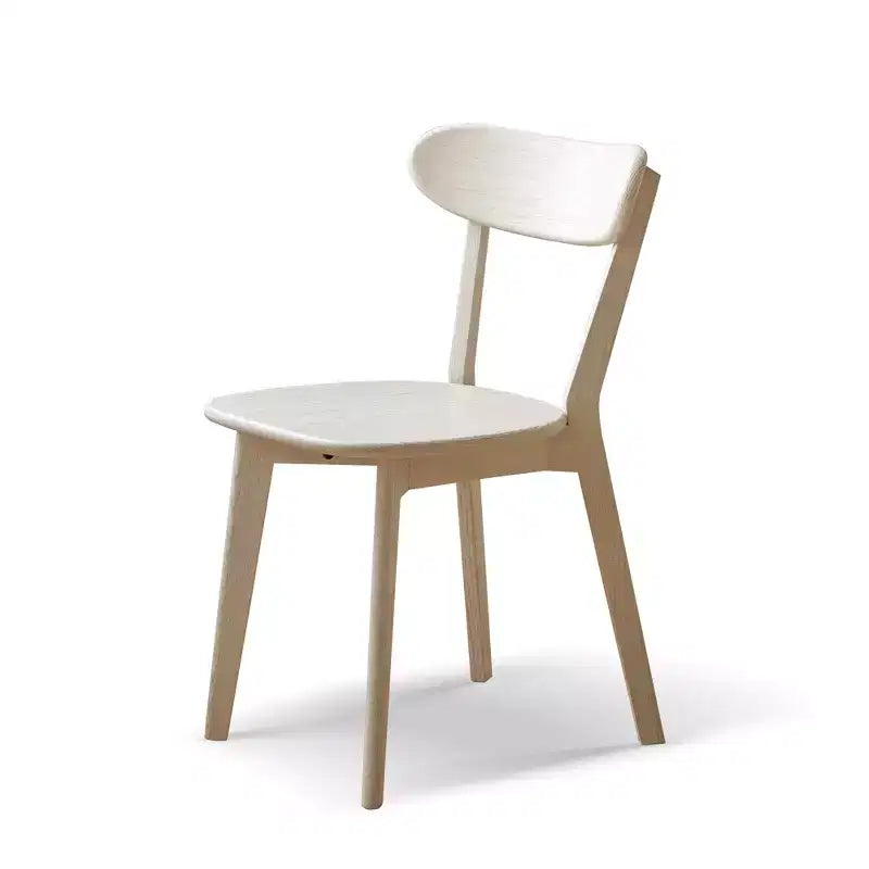Sedia da pranzo Mid-Century Modern in rovere massiccio
